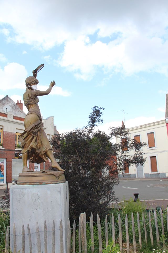 Photographie de la statue d'Esmeralda