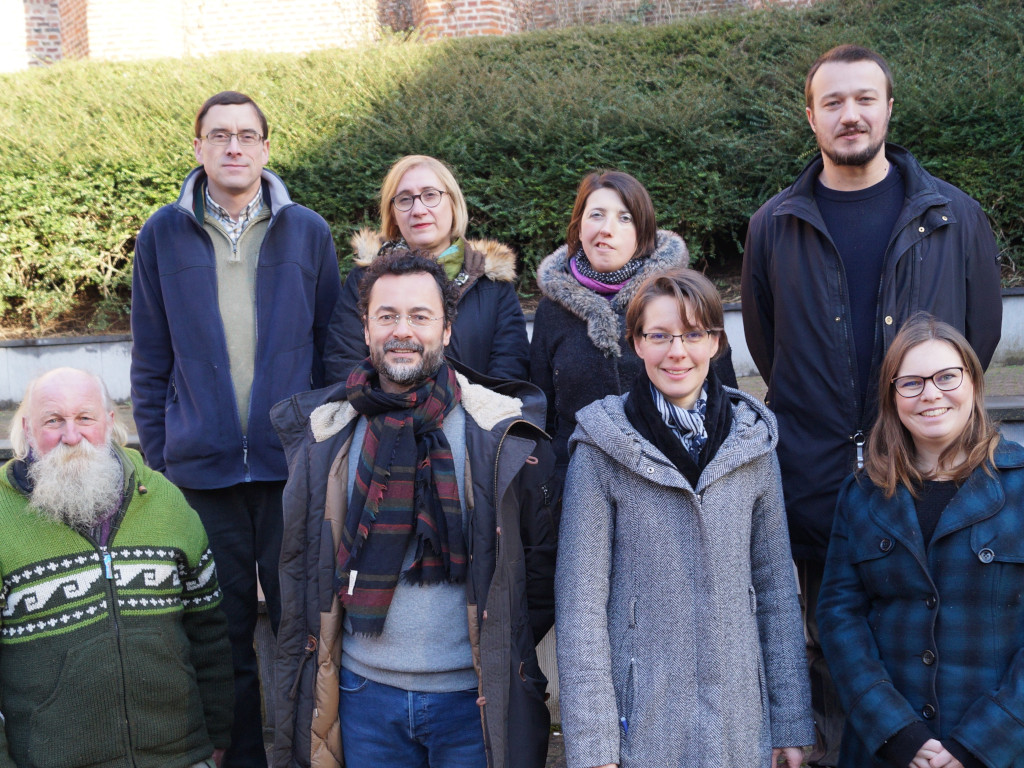Photographie de groupe des membres écologistes de Douai au Cœur
